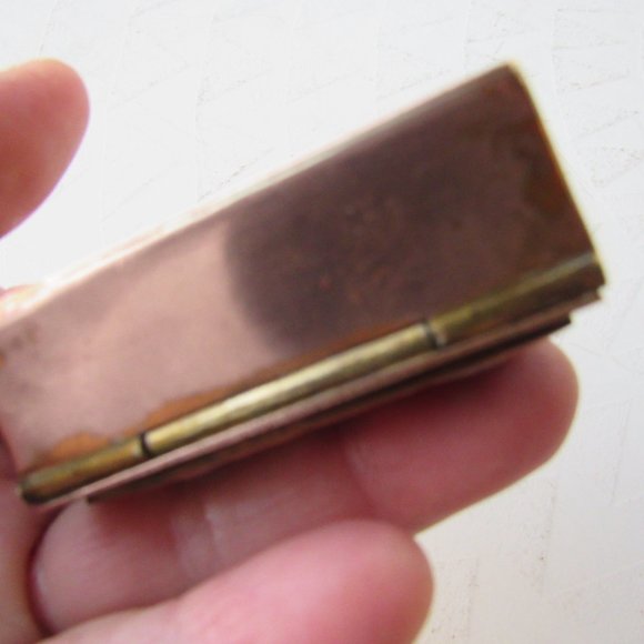 Vintage Copper and Enamel Butterfly Box - Picture 6 of 7